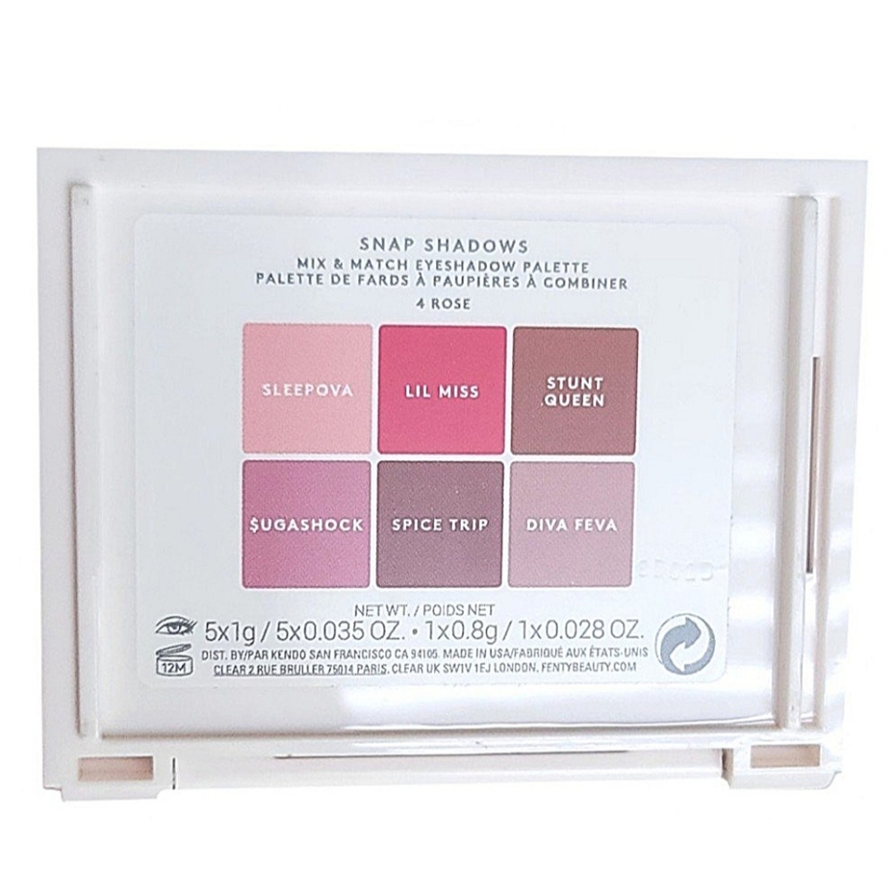 Fenty Beauty Snap Shadow 4 Rose NWOT - Picture 7 of 8